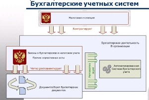 Рис 1. Бухгалтерские учетные системы